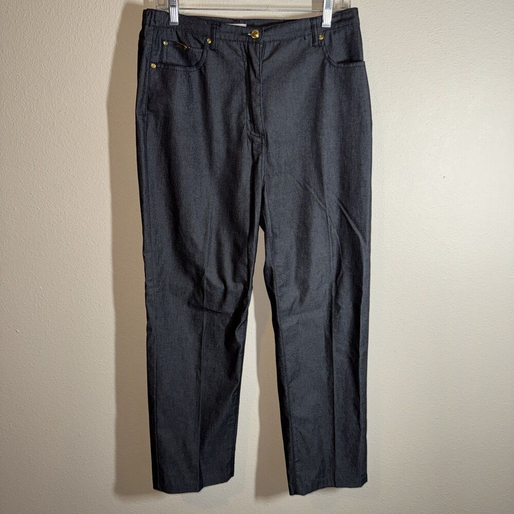 Draper’s And Damon’s Women’s Pleated Pants Black